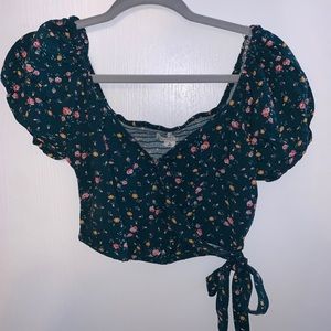 Aeropostale Floral Blouse